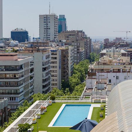 Apartamento Charming Eurobuilding 2 Terrace Exclusive - Plaza De Parking Madrid Exterior foto
