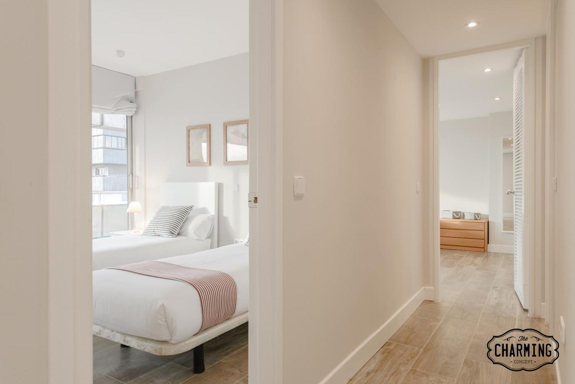 Apartamento Charming Eurobuilding 2 Terrace Exclusive - Plaza De Parking Madrid Exterior foto
