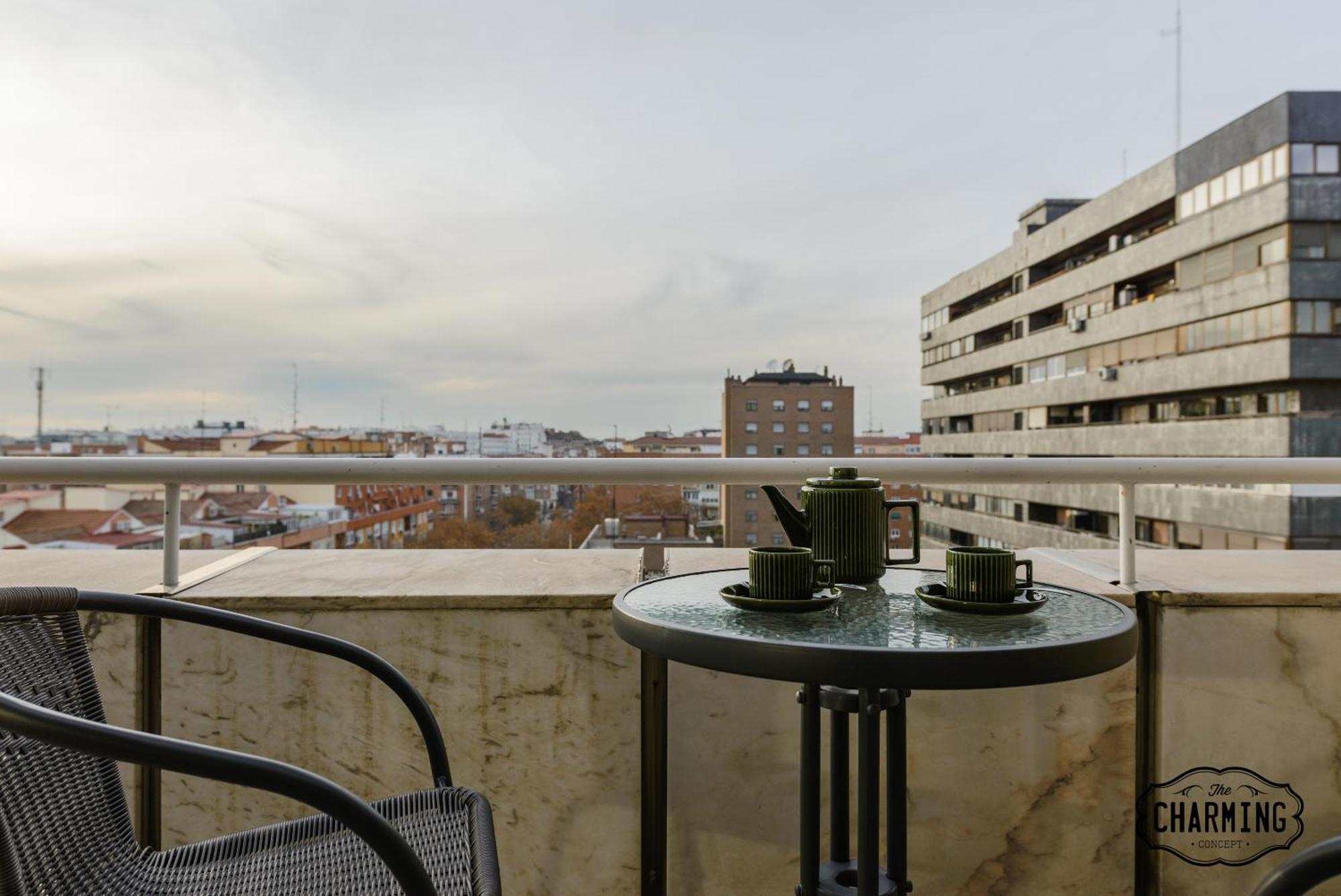 Apartamento Charming Eurobuilding 2 Terrace Exclusive - Plaza De Parking Madrid Exterior foto