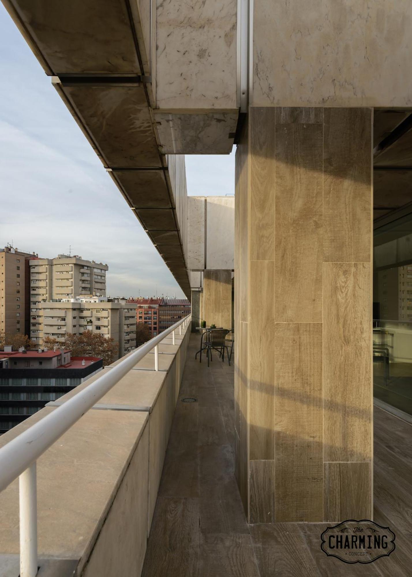 Apartamento Charming Eurobuilding 2 Terrace Exclusive - Plaza De Parking Madrid Exterior foto